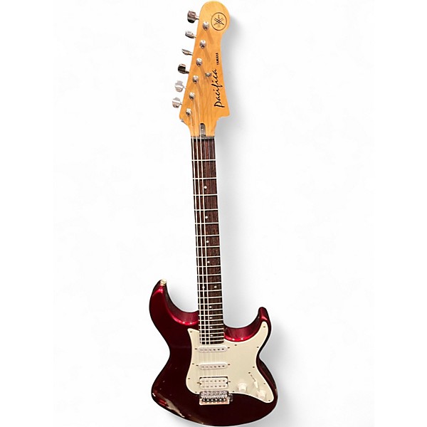 Used Yamaha PAC012 Pacifica Candy Apple Red Metallic Solid Body Electric Guitar