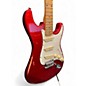 Used Samick SS-430A Candy Apple Red Solid Body Electric Guitar