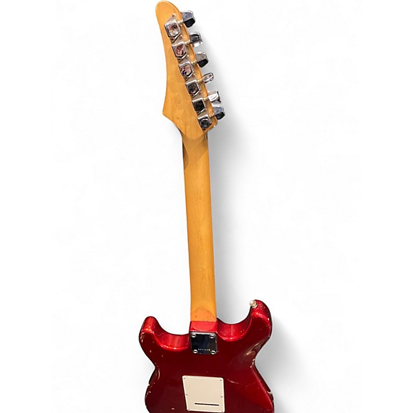 Used Samick SS-430A Candy Apple Red Solid Body Electric Guitar