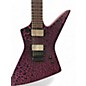 Used Balaguer TYPHON PINK CRACKLE Solid Body Electric Guitar