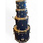 Used Ludwig 5 Piece Accent Blue Drum Kit thumbnail