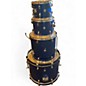 Used Ludwig 5 Piece Accent Blue Drum Kit