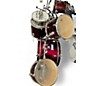 Used Percussion Plus 5 Piece 5 piece red Drum Kit thumbnail