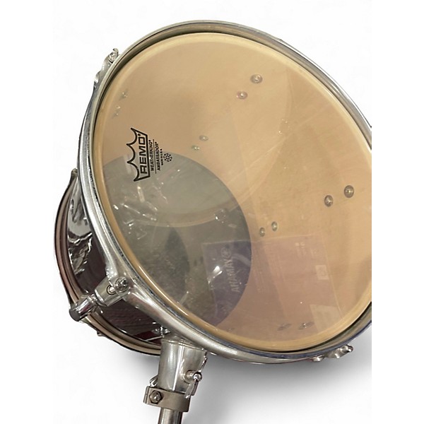 Used Percussion Plus 5 Piece 5 piece red Drum Kit