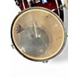 Used Percussion Plus 5 Piece 5 piece red Drum Kit