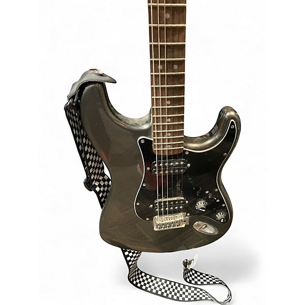 Used Squier Affinity Stratocaster HH Charcoal Frost Solid Body Electric Guitar