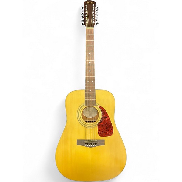Used Fender DG14S 12 Natural 12 String Acoustic Guitar