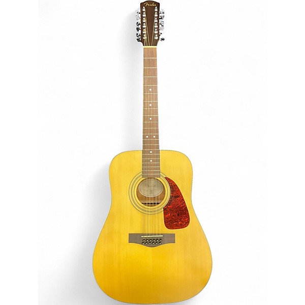 Used Fender DG14S 12 Natural 12 String Acoustic Guitar