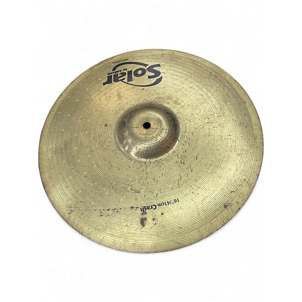 Used Solar by Sabian 16in CRASH Cymbal