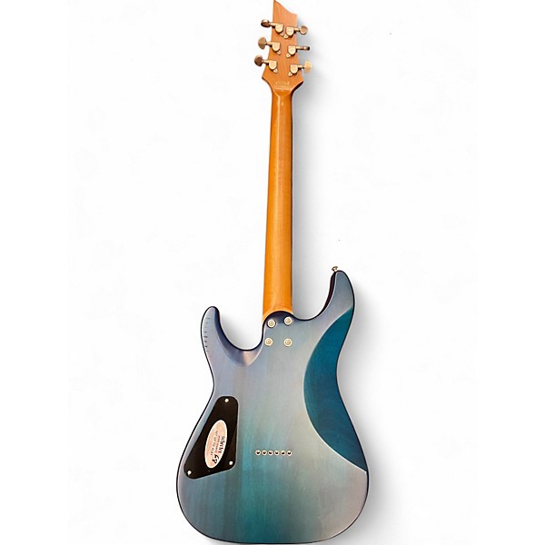 Used Schecter Guitar Research c1 standard plus tide fade Solid Body Electric Guitar