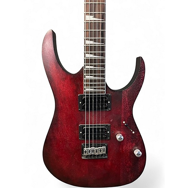 Used Ibanez GRG121DX RED Solid Body Electric Guitar