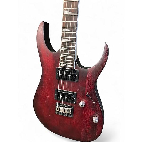 Used Ibanez GRG121DX RED Solid Body Electric Guitar