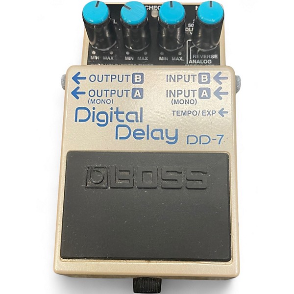 Used BOSS DD7 Digital Delay Effect Pedal