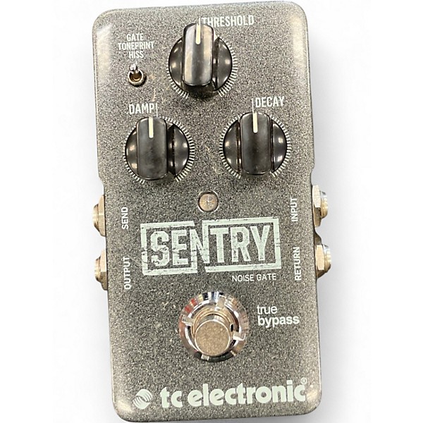 Used TC Electronic Sentry Noise Gate Effect Pedal