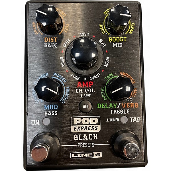 Used Line 6 pod express black Effect Processor