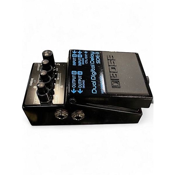 Used BOSS Dual Digital Delay SDE-3 Effect Pedal