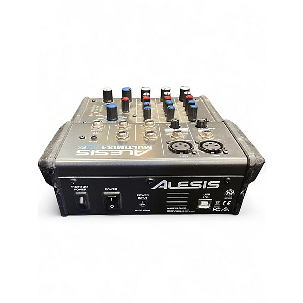 Used Alesis MultiMix 4 USB FX 4-Channel Unpowered Mixer