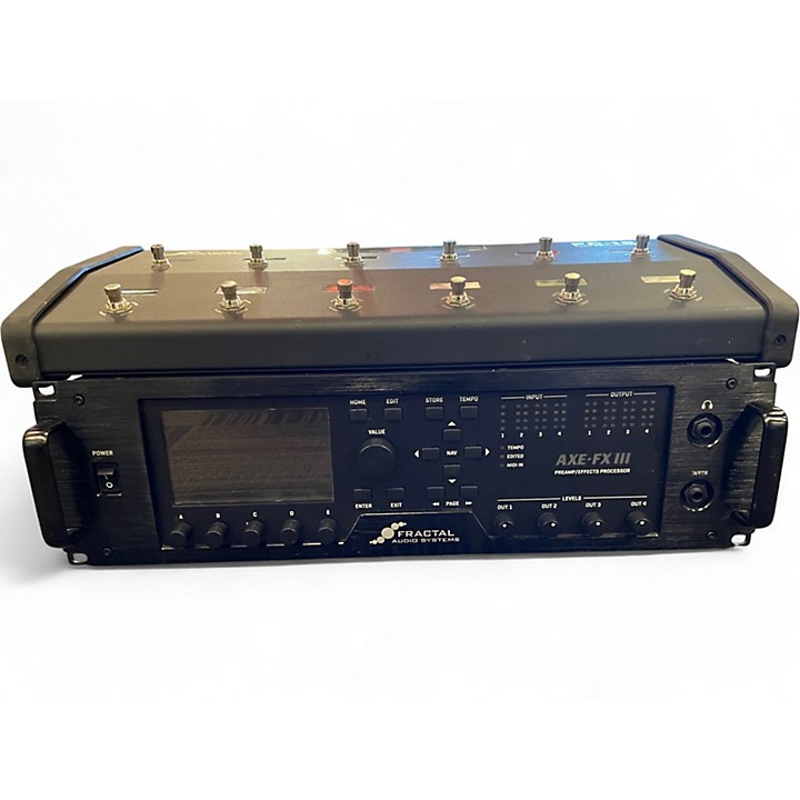 【FC12付】Fractal Audio AXE-FX III Used Fractal Audio Axe Fx III with FC12 Effect Processor | Guitar