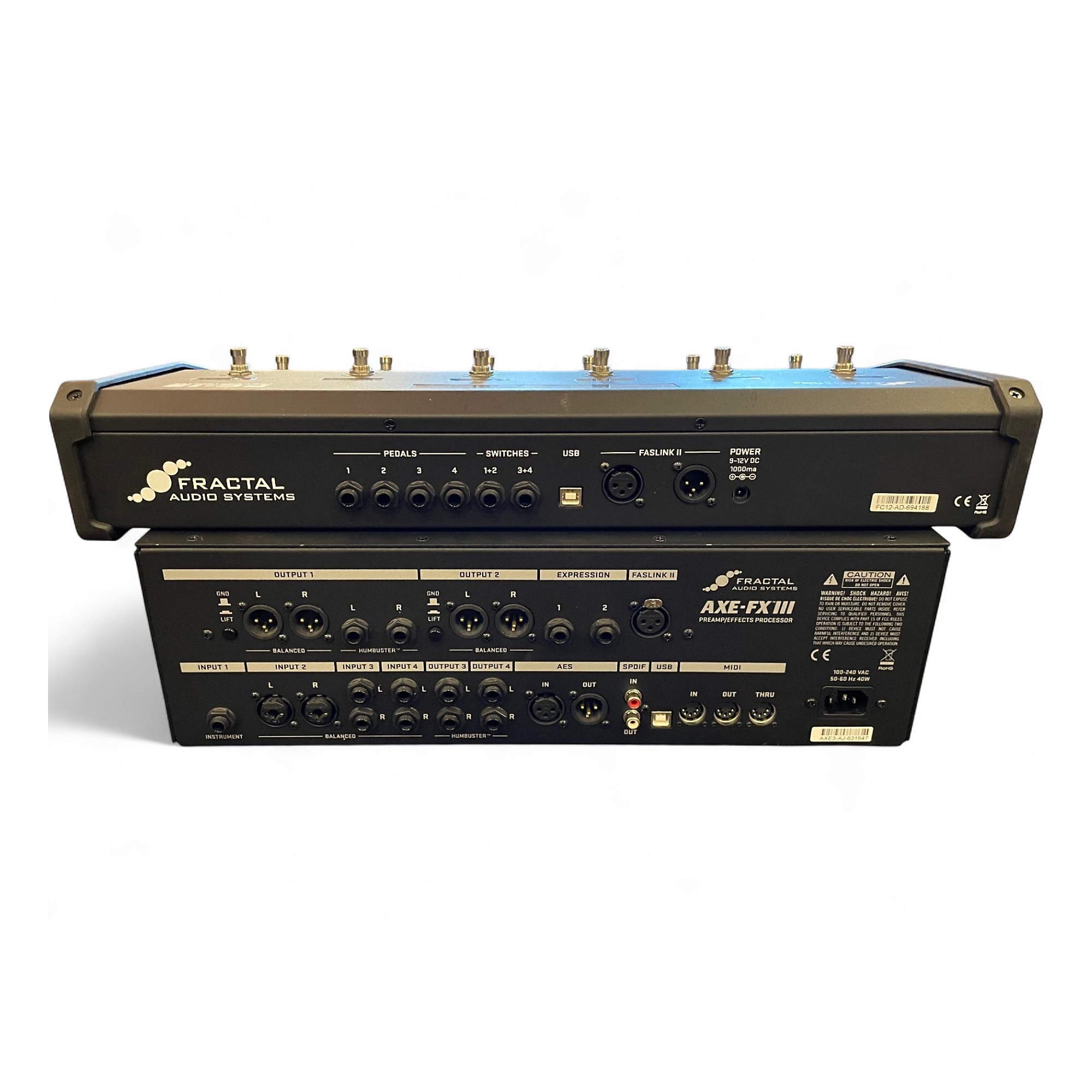 【FC12付】Fractal Audio AXE-FX III Used Fractal Audio Axe Fx III with FC12 Effect Processor | Guitar