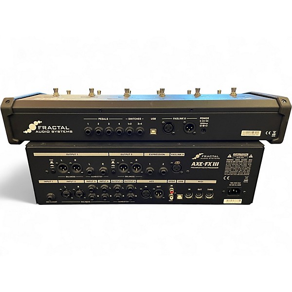 Used Fractal Audio Axe Fx III with FC12 Effect Processor