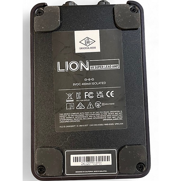 Used Universal Audio Lion '65 super lead amp Effect Processor