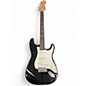 Used Fender Standard Stratocaster Black Solid Body Electric Guitar thumbnail