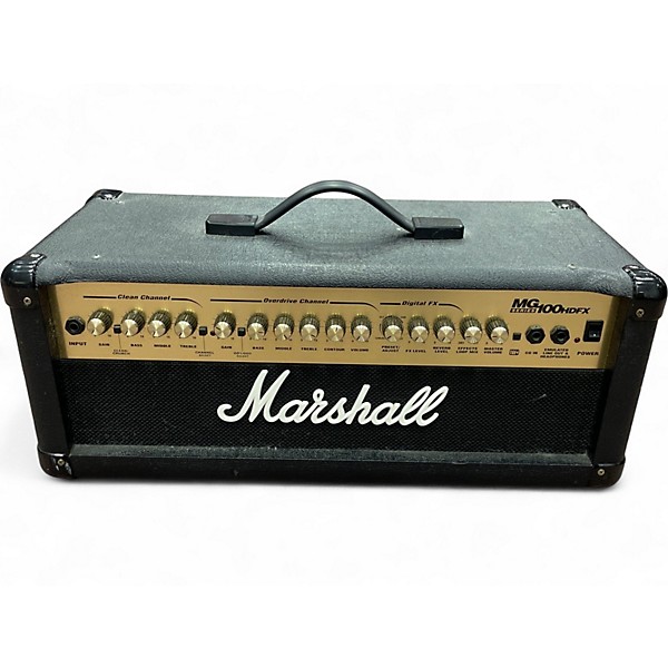 Used Marshall MG100HDFX 100W Solid State Guitar Amp Head