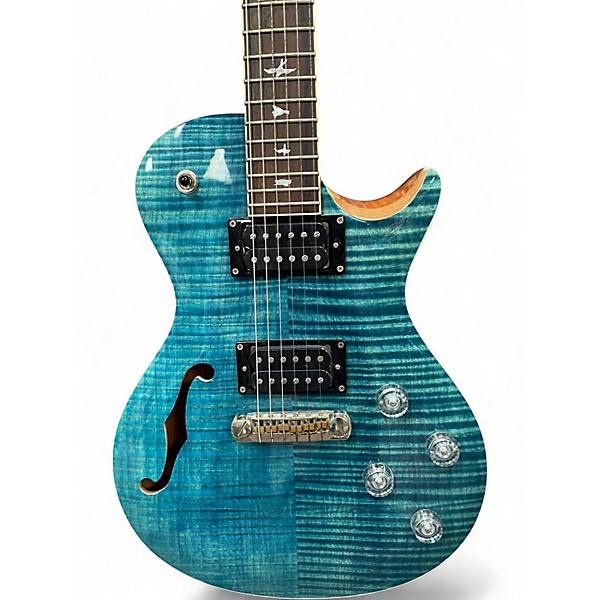Used PRS Zach Myers Signature SE Blue Solid Body Electric Guitar