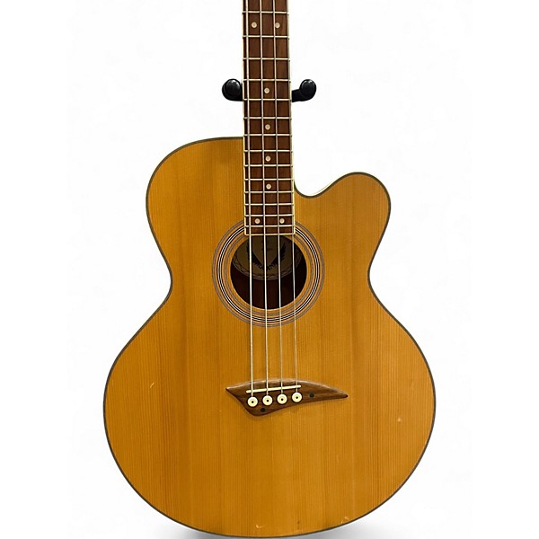 Used Dean EABC Natural Acoustic Bass Guitar