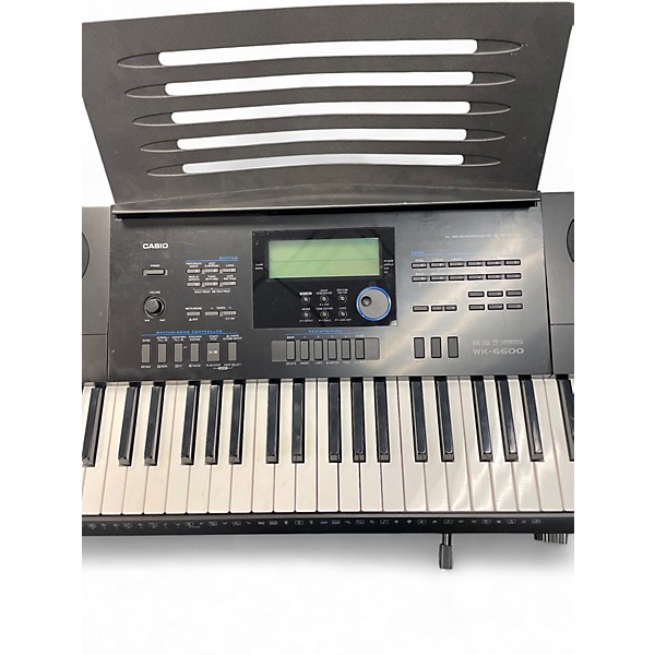 Used Casio WK6600 76 Key Portable Keyboard