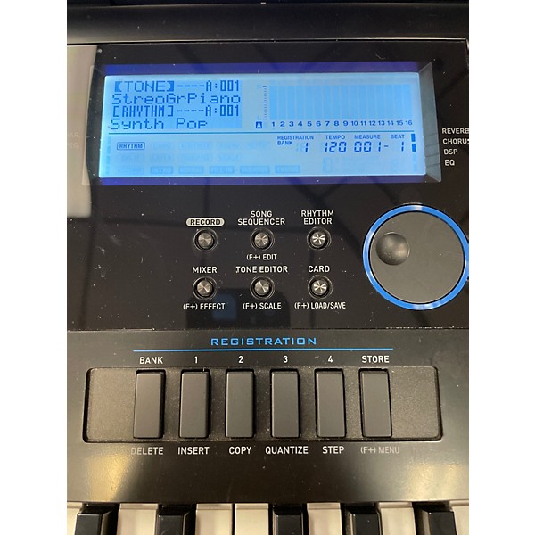 Used Casio WK6600 76 Key Portable Keyboard