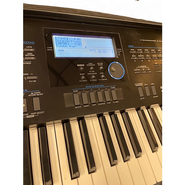 Used Casio WK6600 76 Key Portable Keyboard