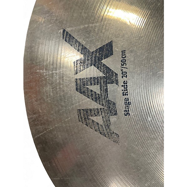 Used SABIAN 20in AAX Stage Ride Cymbal