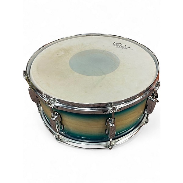 Used TAMA 14in Superstar Classic Snare Ocean Turquoise Drum