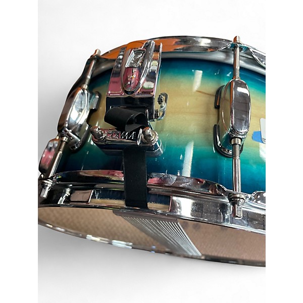 Used TAMA 14in Superstar Classic Snare Ocean Turquoise Drum