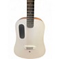 Used LAVA MUSIC BLUE LAVA WHITE Acoustic Electric Guitar