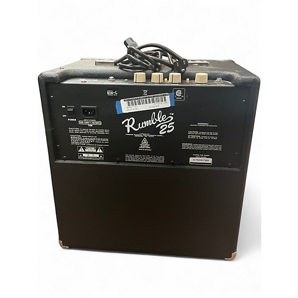 Used Fender Rumble 25 25W 1x8 Bass Combo Amp