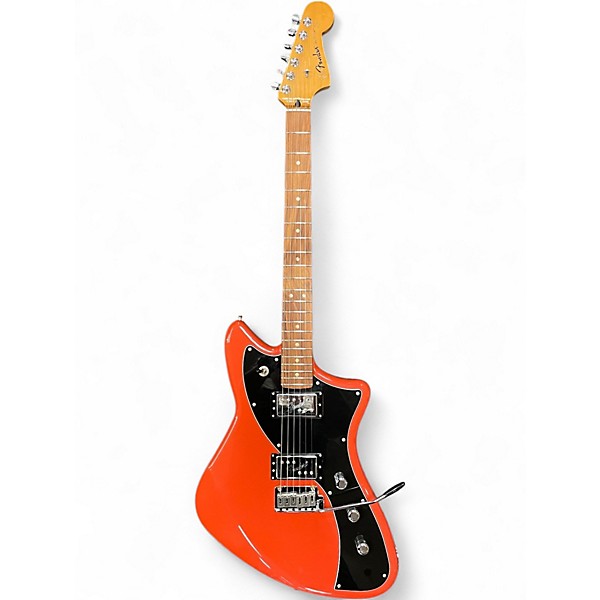 Used Fender Player Plus Meteora HH Fiesta Red Solid Body Electric Guitar
