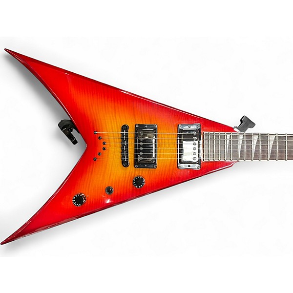 Used Jackson KVXT King V Cherry Sunburst Solid Body Electric Guitar