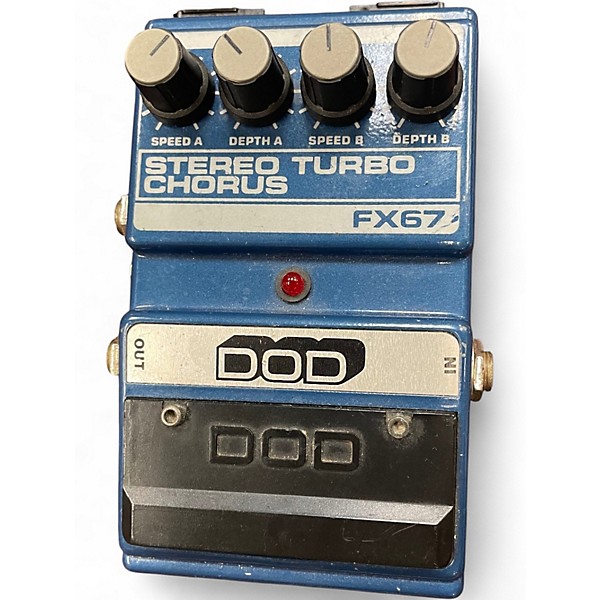 Used DOD FX67 STEREO CHORUS Effect Pedal
