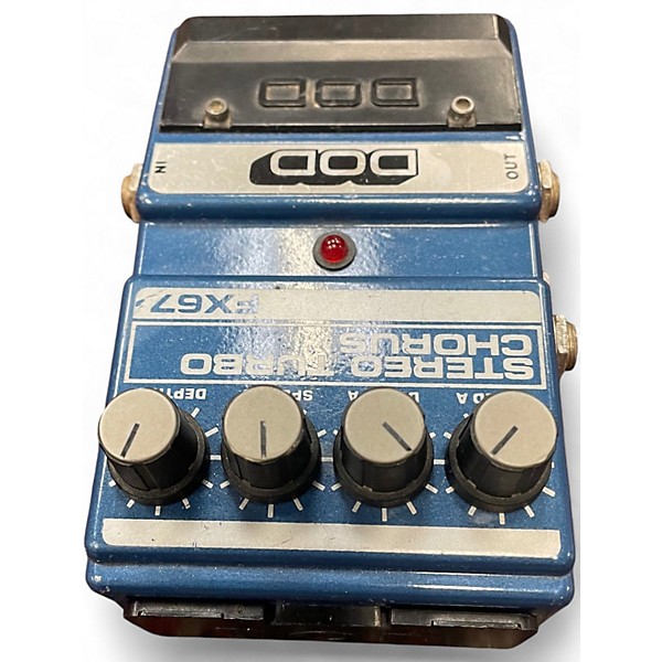 Used DOD FX67 STEREO CHORUS Effect Pedal