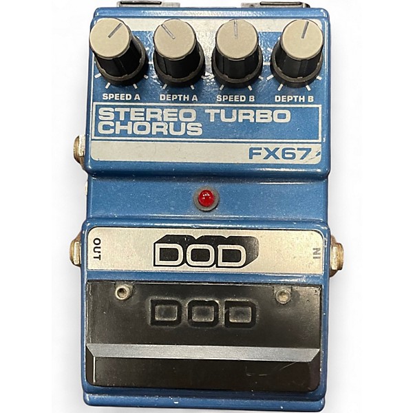 Used DOD FX67 STEREO CHORUS Effect Pedal
