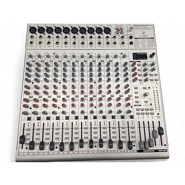 Used Behringer Eurorack UB2442FX Pro Unpowered Mixer