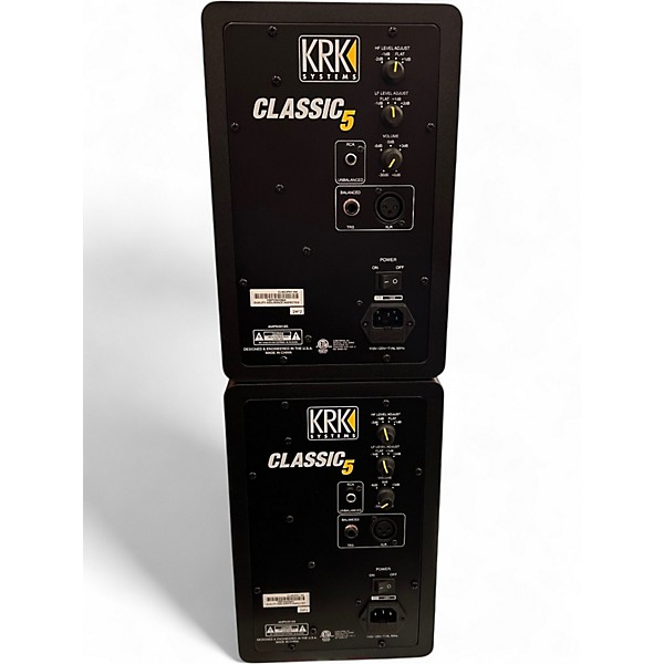 Used KRK CLASSIC 5 PAIR Powered Monitor