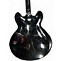 Used Glen Burton Semi Hollow Dark Cherry Burst Hollow Body Electric Guitar