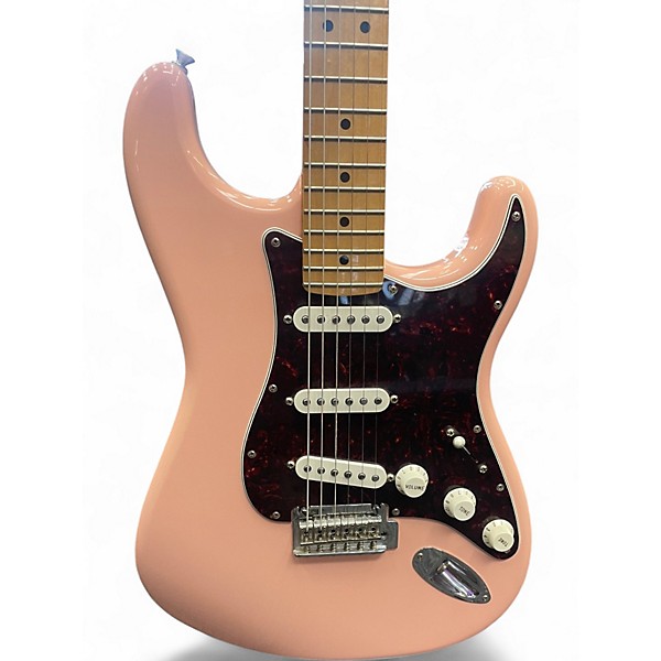 Used Fender Player Stratocaster Shell Pink Solid Body Electric Guitar