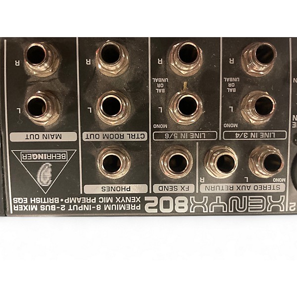 Used Behringer Xenyx 802 Unpowered Mixer