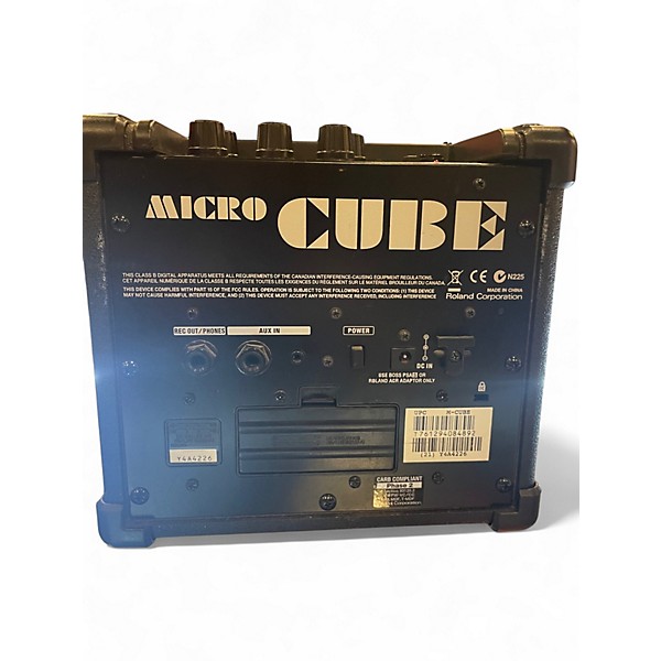 Used Roland Micro Cube Guitar Combo Amp