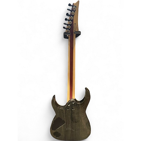Used Ibanez RGIX6DLB ANACONDA BURST Solid Body Electric Guitar
