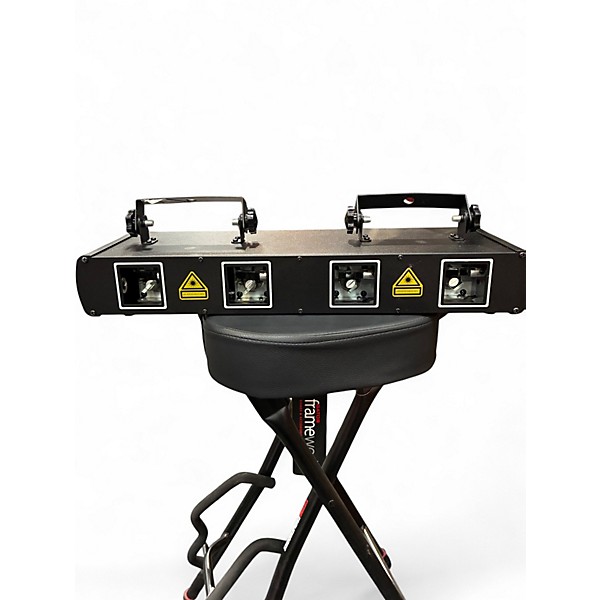 Used Miscellaneous Four Tunnels RGBY Laser Light Show System Lighting Effect